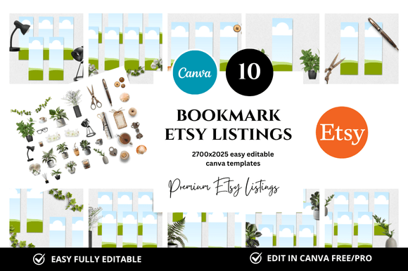 10 Premium Etsy Listings Mockup Templates for Sellers