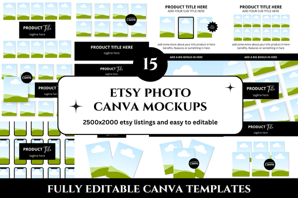 15 Etsy Listings Photos Mockup: The Smarter Way to Showcase Your Digital Shop
