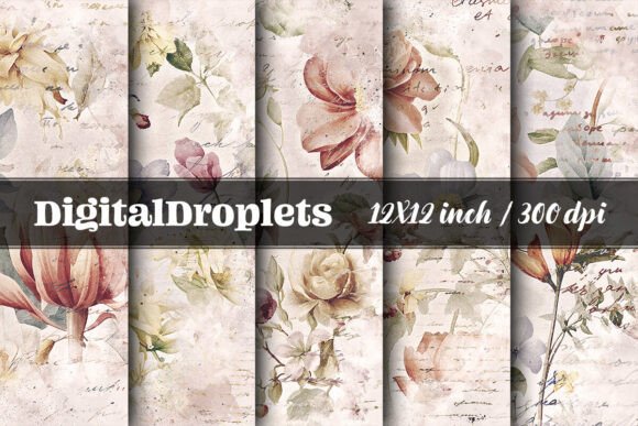 Discover the Beauty of Watercolor Florals Vol.1