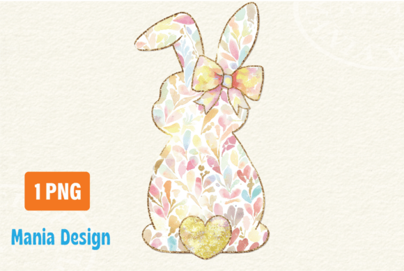 Easter Bunny Bow Coquette Ear Png: A Versatile Design for Creative Projects