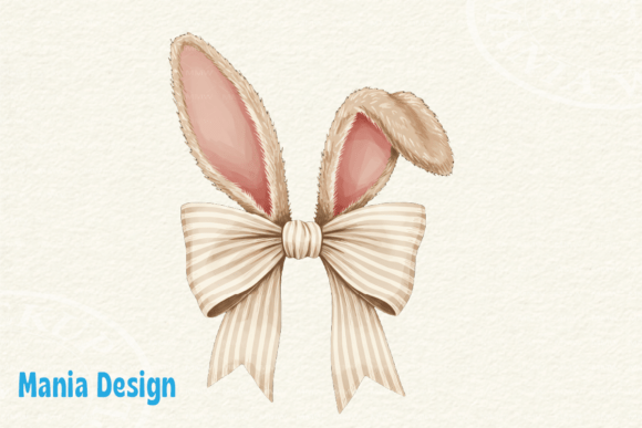 Easter Coquette Bow Bunny Ears: A Whimsical Addition to Your Creative Workflow
