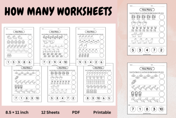 How Many Worksheets 1 - 10: A Practical Tool for Early Math Learning