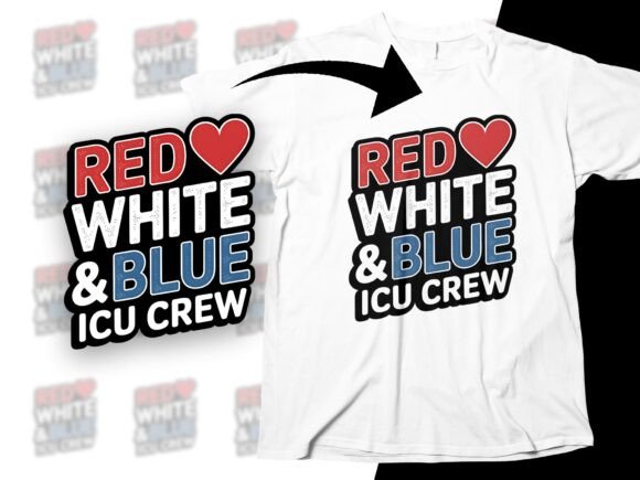 ICU Crew 4th July PNG Design: A Versatile Tool for Creative Workflows