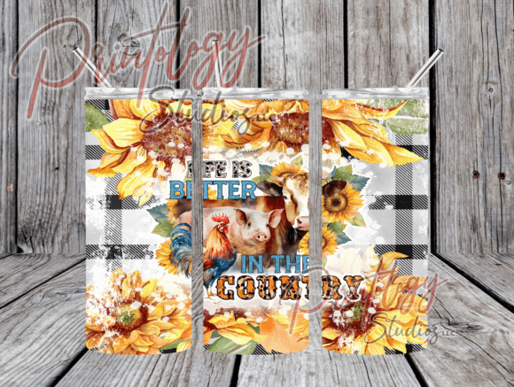 Life is Better in the Country 20oz Wrap