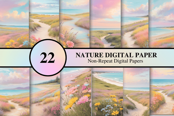 Nature Digital Paper: A Creative Resource for Designers and Enthusiasts