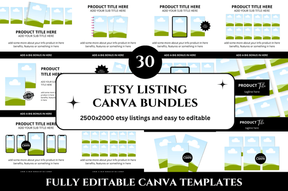 The Real Value of 30 Etsy Listings Mockup Bundles for Your Digital Shop