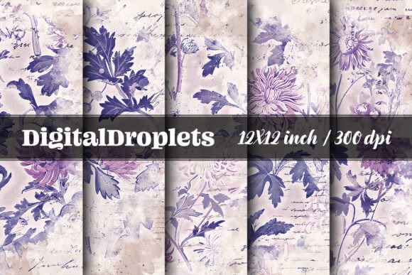 Watercolor Florals Vol.5: A Creative Resource for Digital and Physical Projects